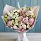 Букет цветов из: Альстромерии и Розы в Яблочном