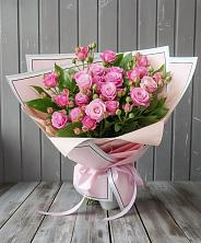 Букет Розовый кустик в Яблочном