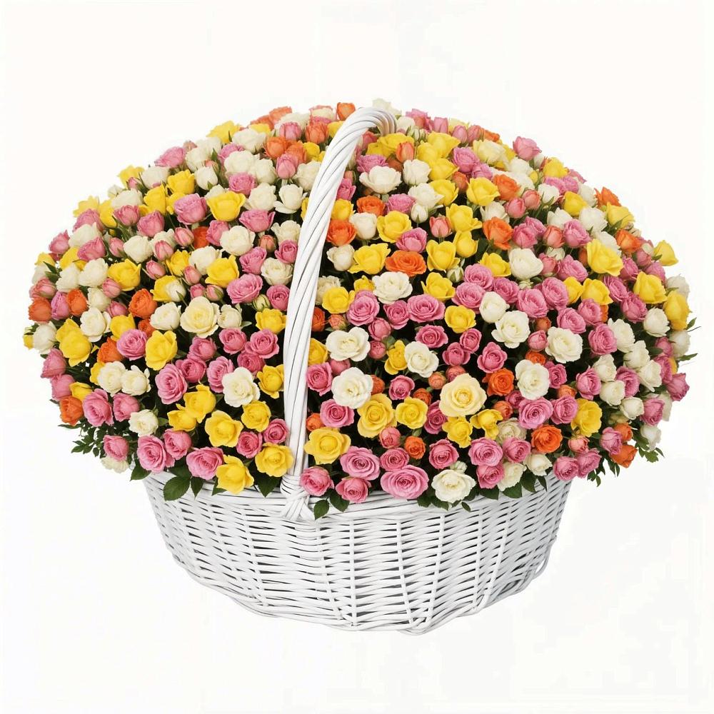 Премиум букет из: Розы в Яблочном