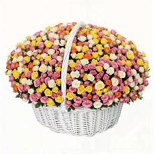 Премиум букет из: Розы в Яблочном