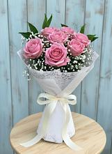 Букет цветов из:  Розы в Яблочном