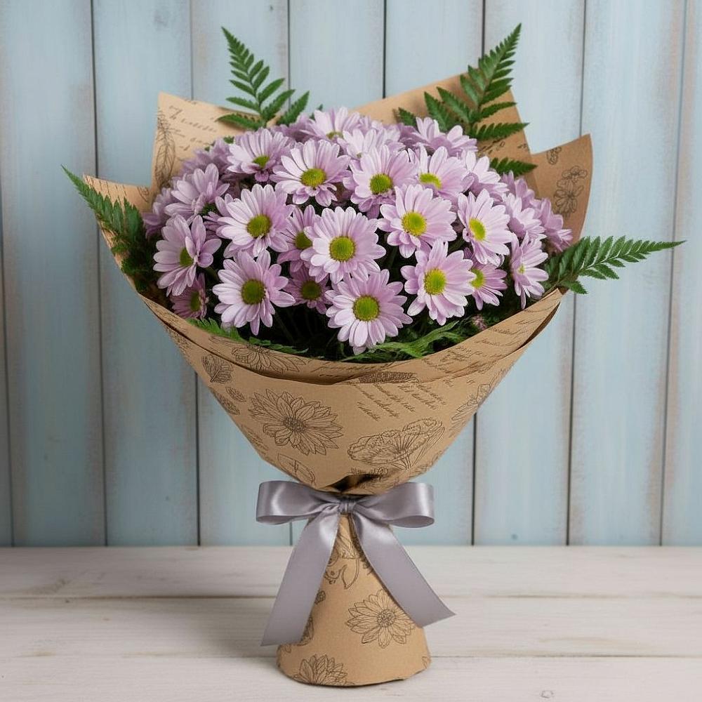 Букет цветов из: Хризантемы в Яблочном