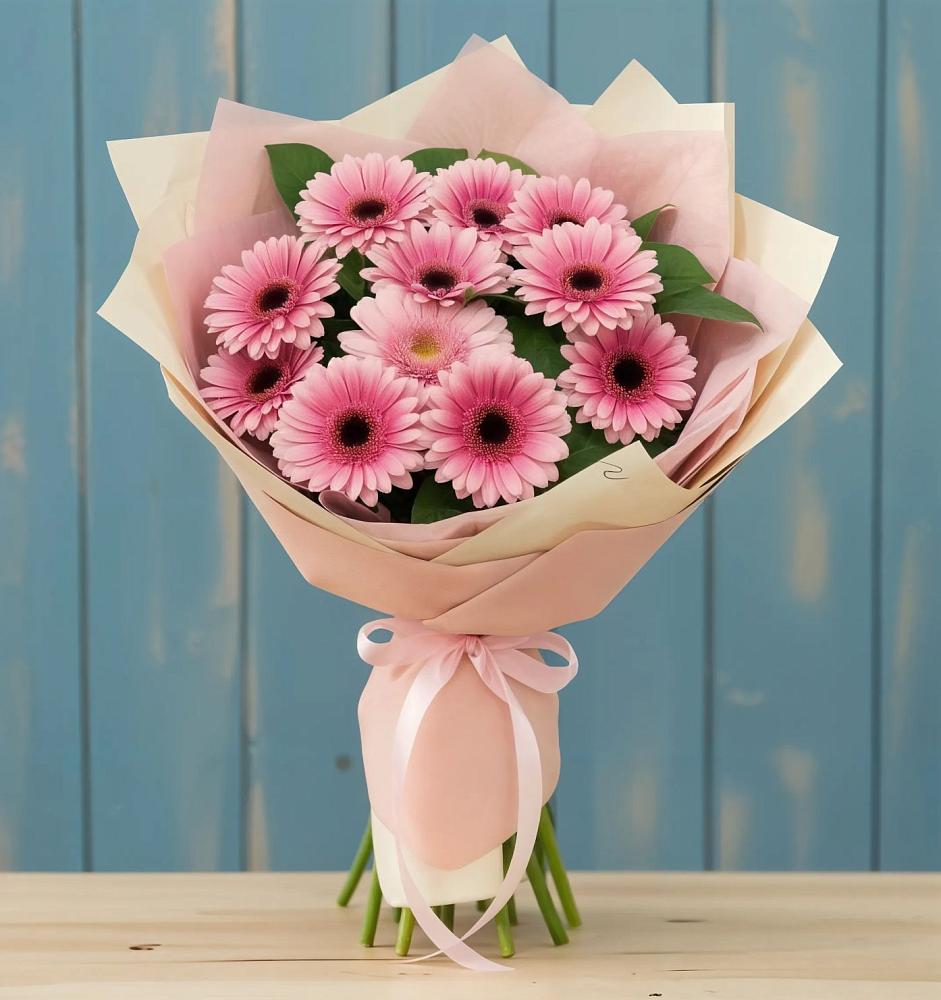 Букет цветов из: Герберы в Яблочном