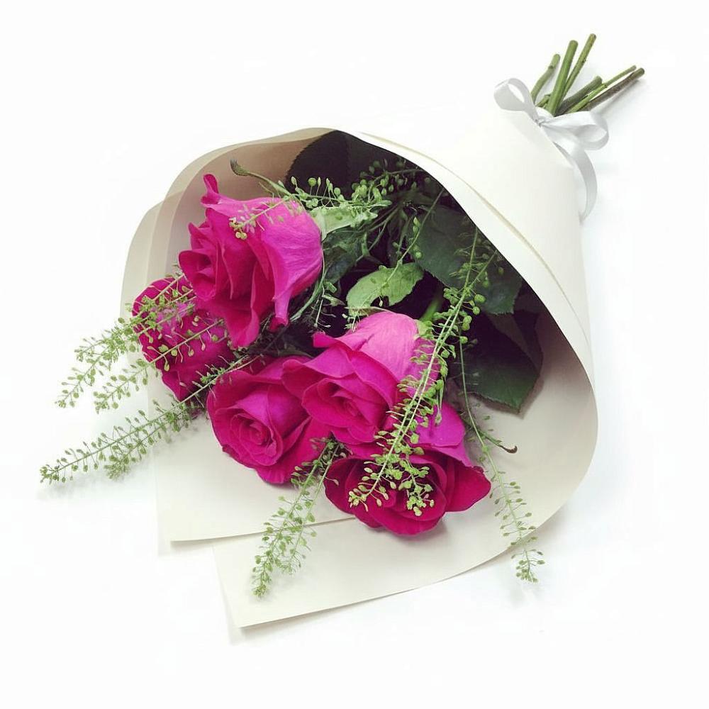 Букет цветов из: Розы в Яблочном