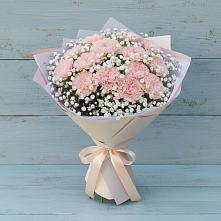 Букет цветов из:  Гвоздики в Яблочном