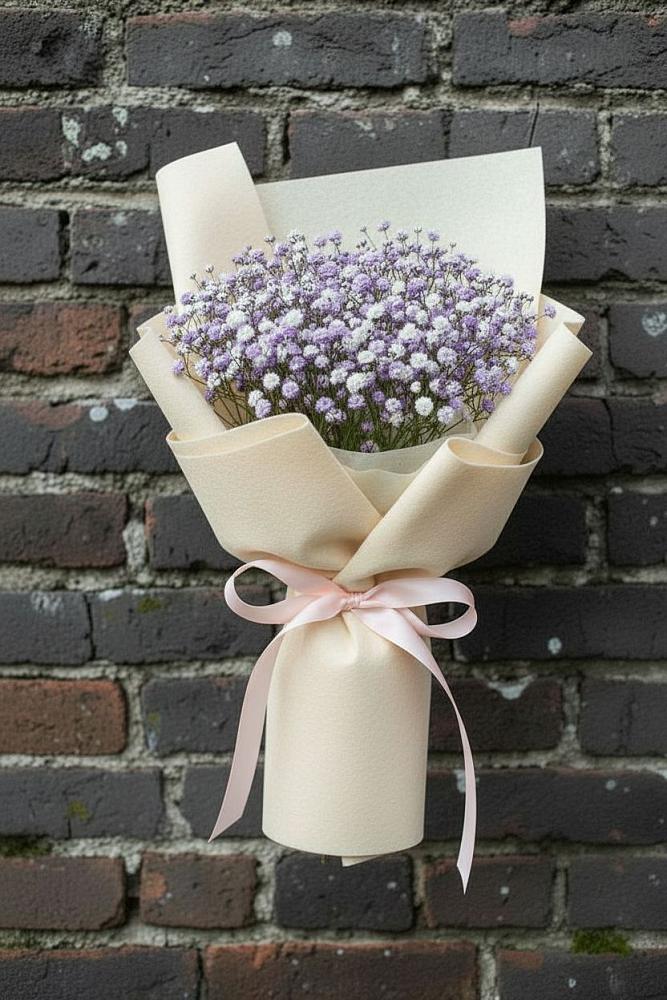 Букет цветов из: Гипсофила в Яблочном