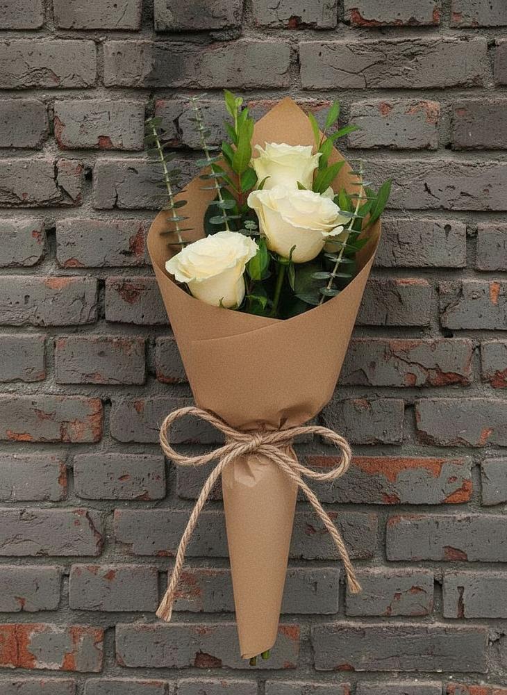 Букет цветов из: Розы в Яблочном