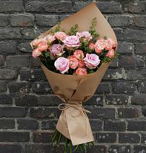 Букет цветов из:  Розы в Яблочном