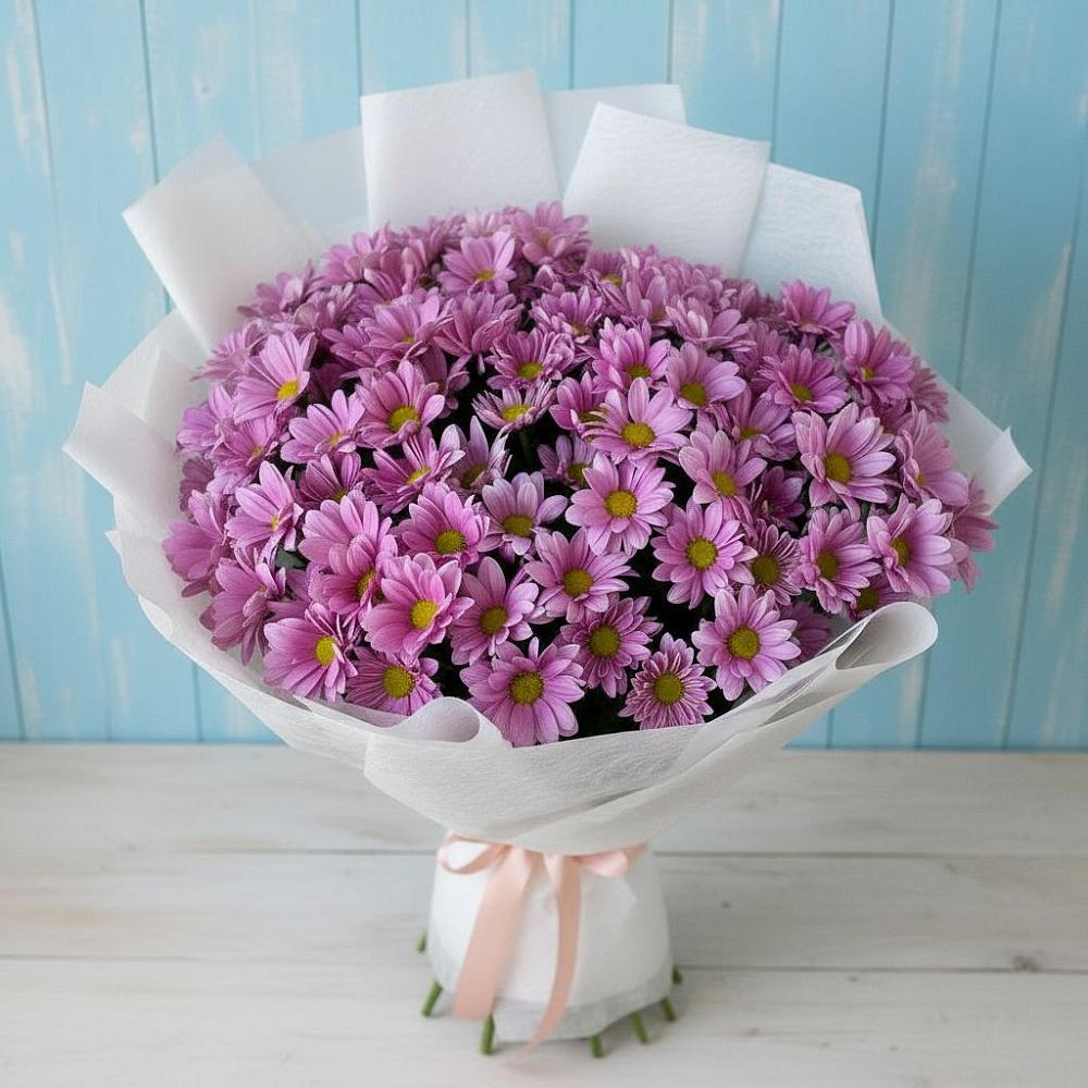 Букет цветов из: Хризантемы в Яблочном