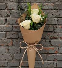 Букет цветов из:  Розы в Яблочном