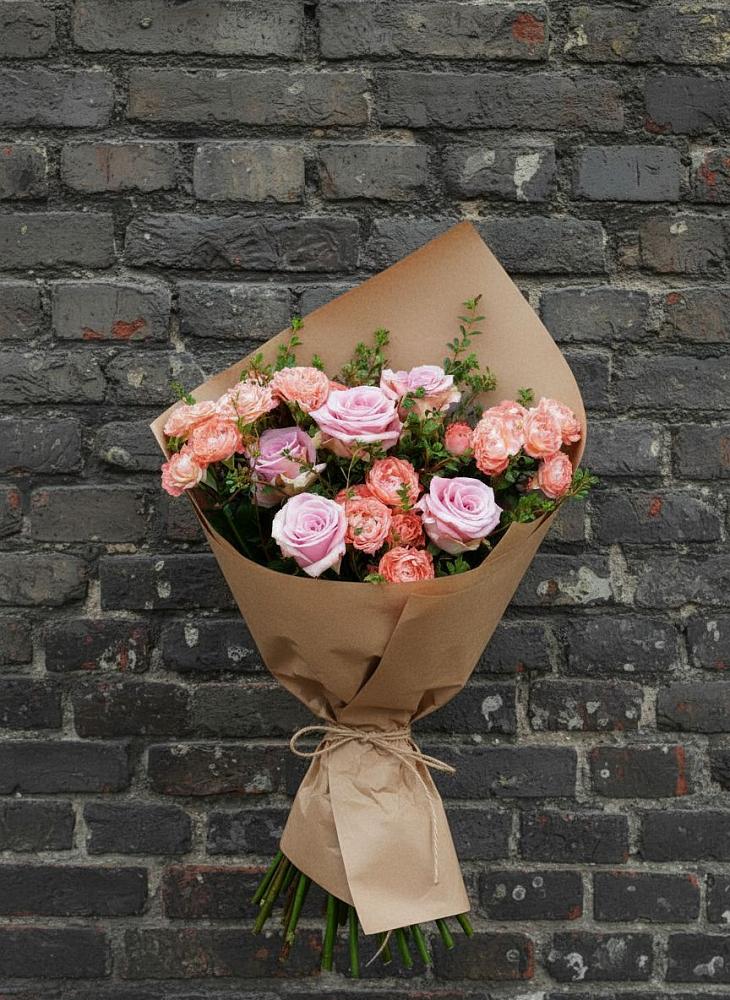 Букет цветов из: Розы в Яблочном