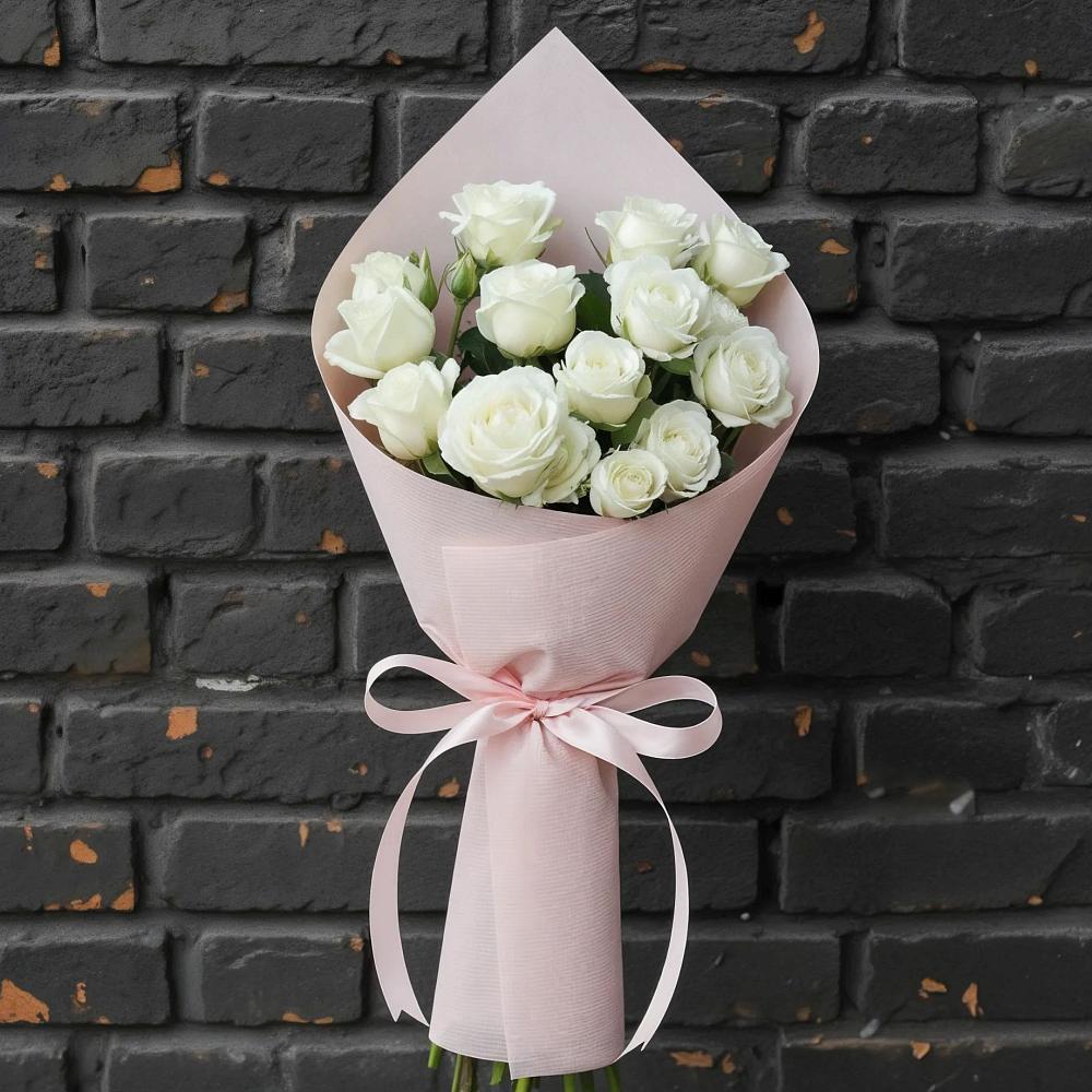 Букет цветов из: Розы в Яблочном