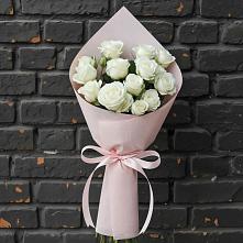 Букет цветов из:  Розы #REPLACE_PRED# Яблочном