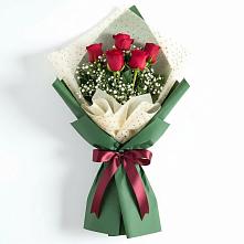 Букет цветов из:  Розы в Яблочном