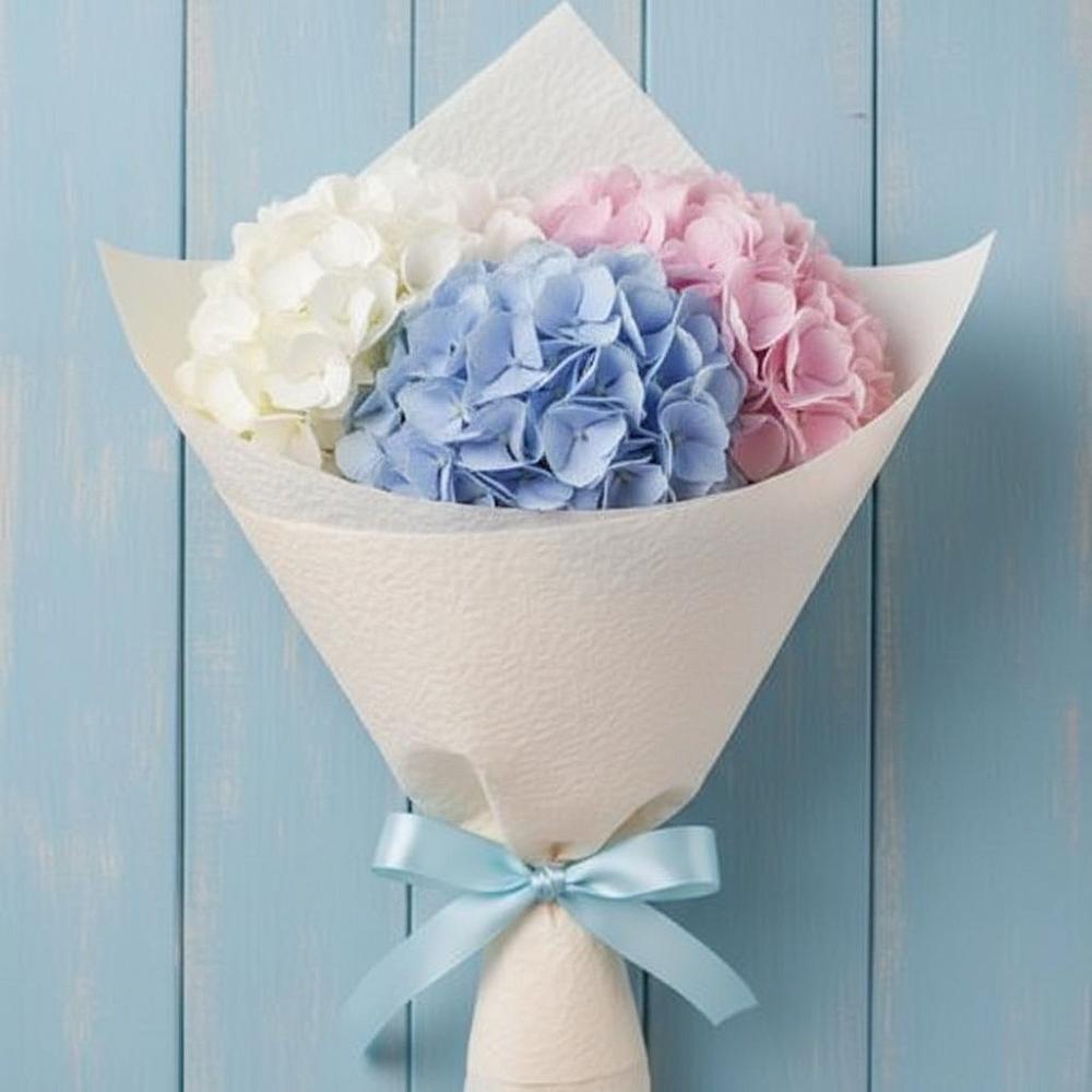 Букет цветов из: Гортензия в Яблочном